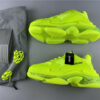 Balen Ciaga Triple S Green Sneakers