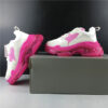 Balenciaga Triple S distressed pink