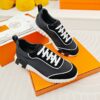Hermes Boomerang Sneaker black/white