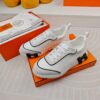 Hermes Boomerang Sneaker White