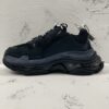 Balenciaga Triple S Clear Sole black