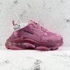 Balenciaga Triple S Clear Sole sneaker pink