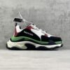 Balen Ciaga Triple S Black Green White