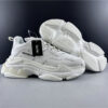Balen Ciaga Triple S White Fashion Sneaker