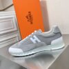 Hermes Bouncing Sneakers Grey/White