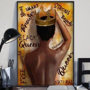 Black Girl Canvas Wall Art CA299