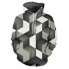 3D Printed Pullover Flat Geometric Pattern Hoodie For Men Women