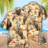 Cowboy Bull Riding Tropical Hawaiian Shirt