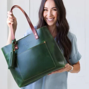 Leather Tote Bag for Women, Quality Full-Grain Leather- Lifetime Leather