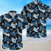 Hockey - Floral Hawaiian Shirt, Summer Gift