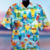 Cocktail Hawaiian Shirt, Aloha Hawaii Shirt