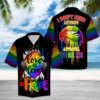 LGBT Aloha Hawaiian Shirts For Summer, Pride Colorful Rainbow Hawaiian Shirts