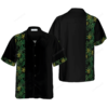 Retro Cannabis Marijuana Leaves Hawaiian Shirt