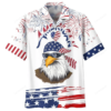 Cool Eagle American Hawaiian Shirt