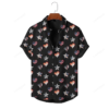 Personalized Flag Pattern Holiday Short Sleeve Shirt, 4th of july hawaiian shirt