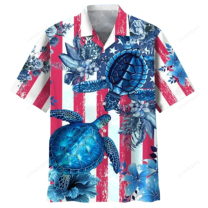 Turtle Beach Hawaiian Aloha Shirts Full Print