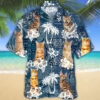 Bengal Hawaiian Shirt For Summer Travel, Cat Hawaiian Shirt For Man And Woman