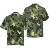 Camouflage Deer Texas Gun Hunting Hawaiian Shirt