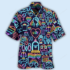 Symbols Neon Colorful Rainbow LGBT Pride Hawaiian Shirts
