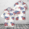 Red White And Blue, 4th Of July Hawaiian Shirt