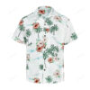 Hibiscus Hawaiian Shirt - Tropical Floral and Palm Tree Design